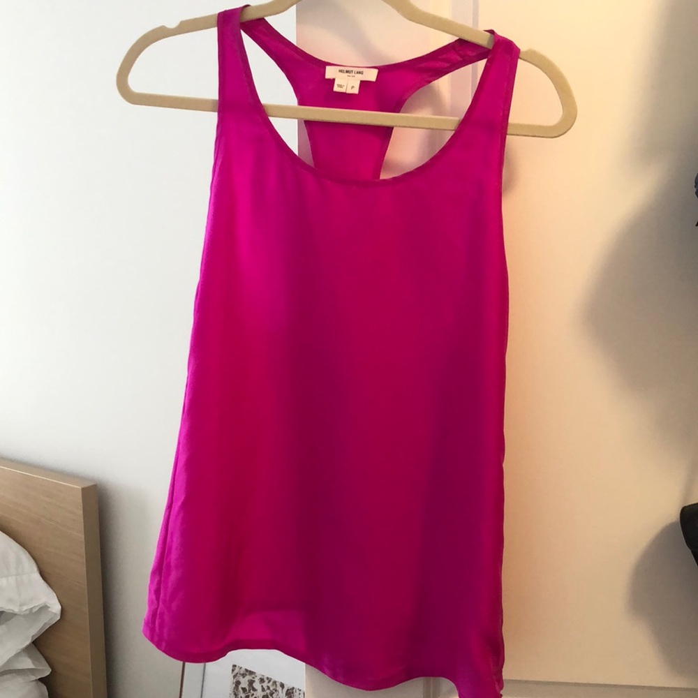 Helmut Lang silk top